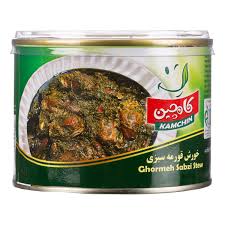 قیمت کنسرو خورشت قورمه سبزی 500 گرمی خوشمزه درجه یک صادراتی + قیمت باور نکردنی و خرید عمده